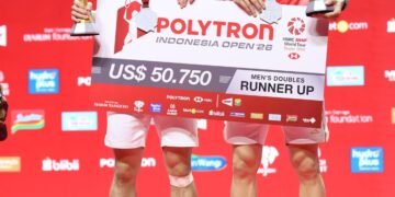 Langkah Raymond/Joaquin di Final BWF Super 1000 Perkuat Optimisme Regenerasi Bulu Tangkis Indonesia