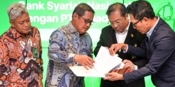 Dukung  Ekspansi Layanan Finansial Berbasis  Syariah,  Bank BSN Kucurkan Pembiayaan Modal Kerja Rp 1,4 Triliun ke  PT Pegadaian