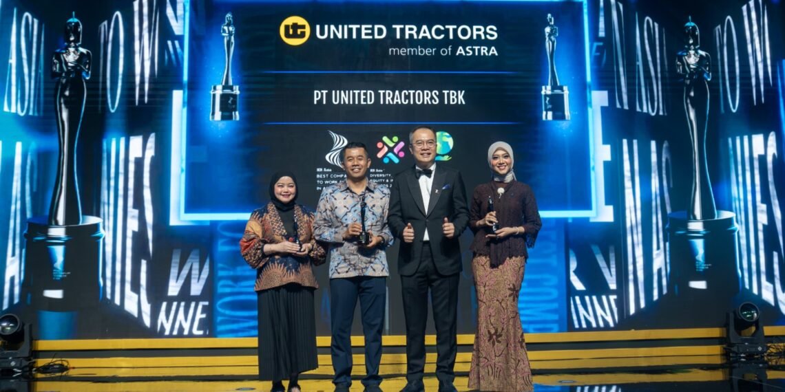 United Tractors Kembali Meraih Penghargaan HR Asia Best Companies To Work For In Asia 2026