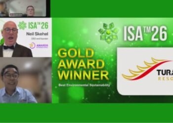 Turangga Resources Raih Gold Award Best Environmental Sustainability pada ISA 2026