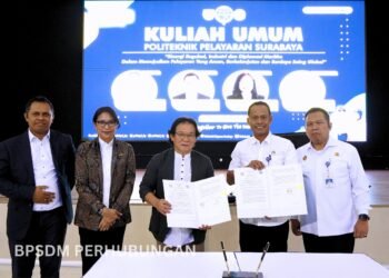 Politeknik Pelayaran Surabaya.Perkuat Sinergi dan Cetak Generasi Pelaut Tangguh dan Berdaya Saing Internasional
