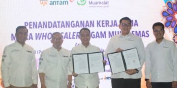 ANTAM dan Bank Muamalat Jalin Kerja Sama Strategis Perkuat Ekosistem Emas Nasional