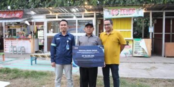 UMKM Wisata Kuliner di Ruang Terbuka Hijau (RTH) Desa Ketapang  Banyuwangi dapat Bantuan TJSL ASDP 