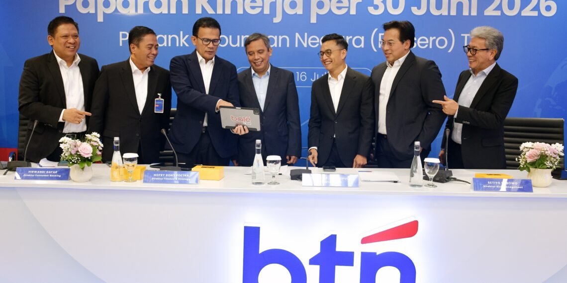 BTN Cetak Kinerja Cemerlang, Laba Bersih Semester I/2026 Melesat 40,8% dan NPL Turun Jadi 2,99%