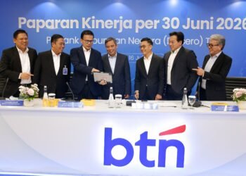 BTN Cetak Kinerja Cemerlang, Laba Bersih Semester I/2026 Melesat 40,8% dan NPL Turun Jadi 2,99%