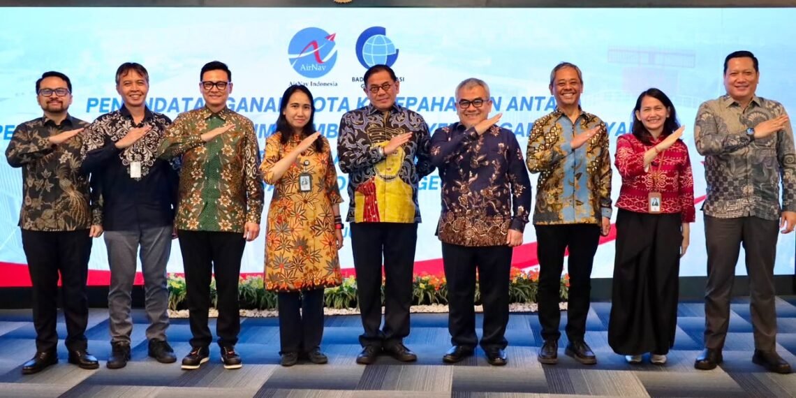 Perkuat Sistem Navigasi Berbasis Satelit, AirNav Indonesia Gandeng Badan Informasi Geospasial