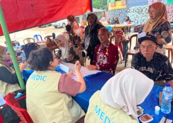 Pemeriksaan Kesehatan Gratis bagi Masyarakat Sekitar Wilayah Operasional UT Head Office