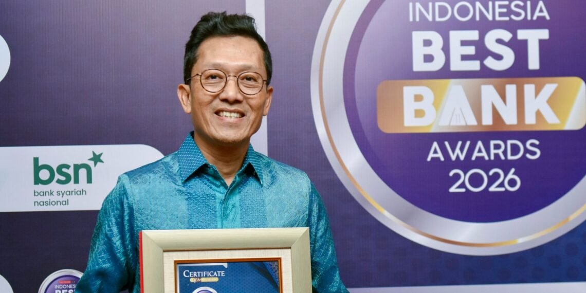 Konsistensi Kawal Pembiayaan Perumahan Syariah, BSN Raih Penghargaan Best Bank 2026 dari Warta Ekonomi 