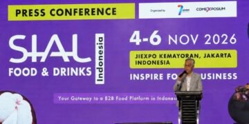 SIAL Food & Drinks Indonesia 2026 pada 4–6 November 2026 di JIExpo Kemayoran