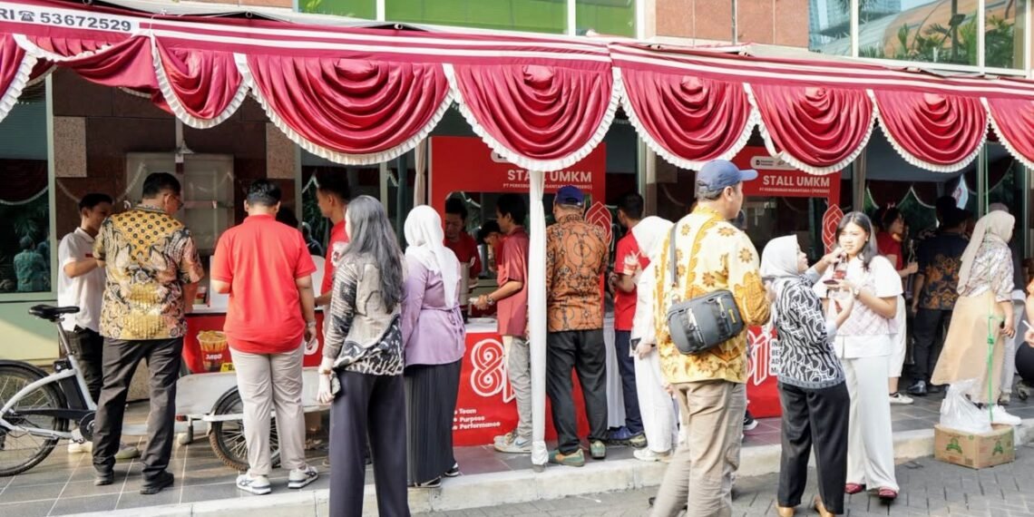 Serentak di Regional dan Unit Wilayah Kerja di Sumatera Jawa dan Maluku :  PTPN I (Persero) Perluas Akses Pasar UMKM.Binaan di Momentum HUT Ke-81 RI