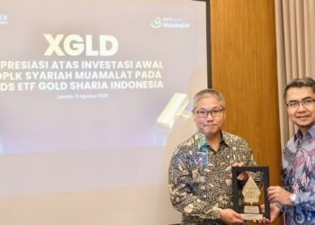 DPLK Syariah Muamalat Jadi Investor Pertama ETF Emas karena Kinerja Investasinya Bagus