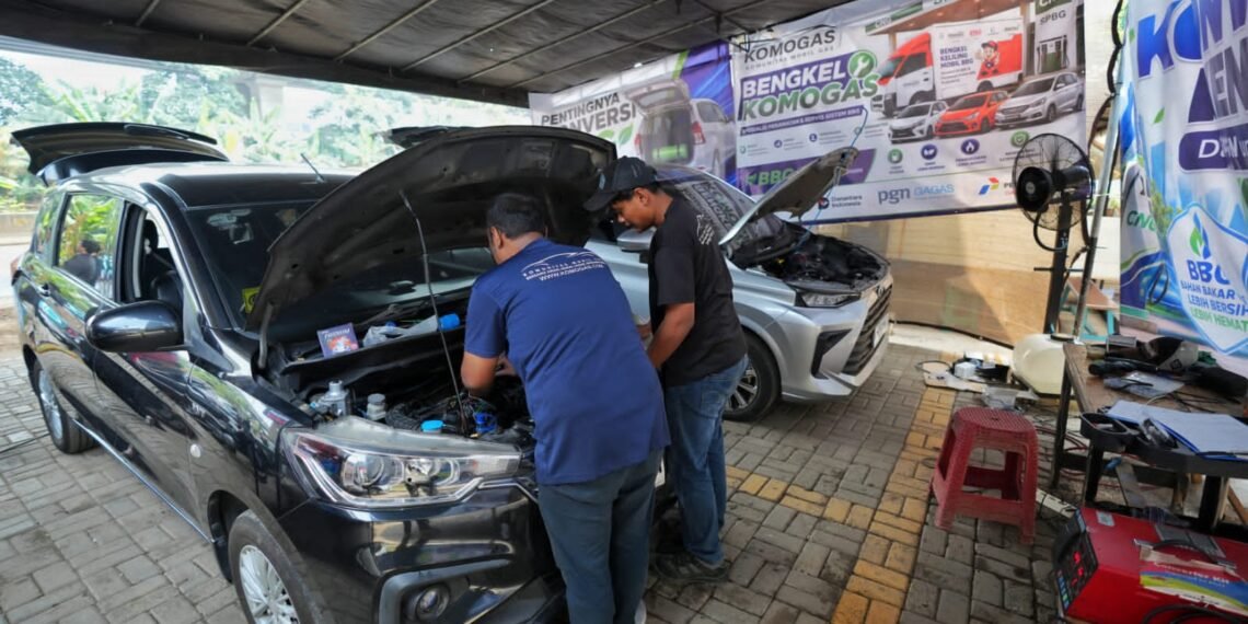 PGN Bantu 75 Pengemudi Taksol Tekan Biaya Operasional 55% lewat Konversi BBG Gratis