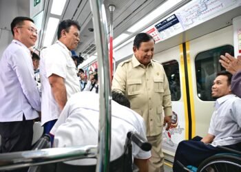 Presiden Prabowo Resmikan LRT Jakarta Lintas Kelapa Gading–Manggarai