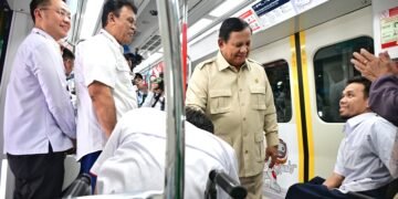 Presiden Prabowo Resmikan LRT Jakarta Lintas Kelapa Gading–Manggarai