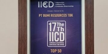 Bumi Resources Raih Penghargaan sebagai Top 50 Emiten dengan Kapitalisasi Pasar Terbesar – Big Cap Public Listed Company 2026