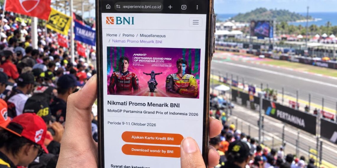 BNI Hadirkan Promo dan Kemudahan Transaksi di MotoGP Mandalika 2026