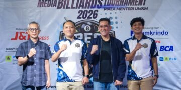 Forum Wartawan UMKM Gelar Turnamen Biliar Antar Media, Jadi Sarana Silaturahmi Antarjurnalis dan Pemangku Kepentingan