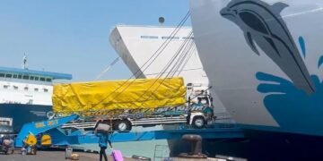 Pengawasan Kendaraan ODOL di Pelabuhan Tanjung Perak  Surabaya Diperkuat
