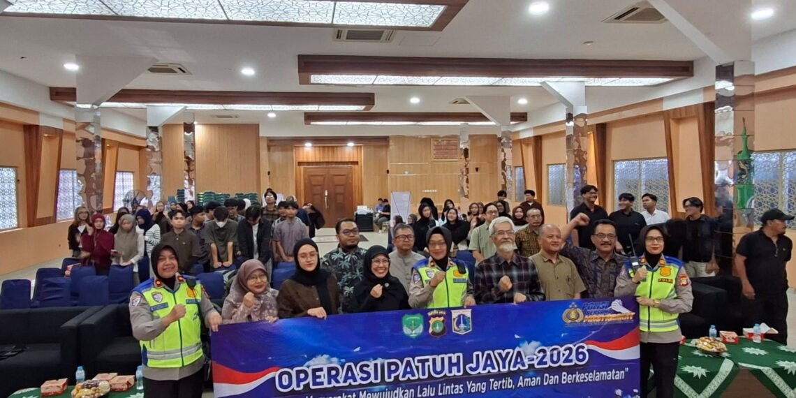 Hati2DiJalan.Id  Gelar “Safety Riding Goes To Campus” di Universitas Muhammadiyah Prof. DR. HAMKA